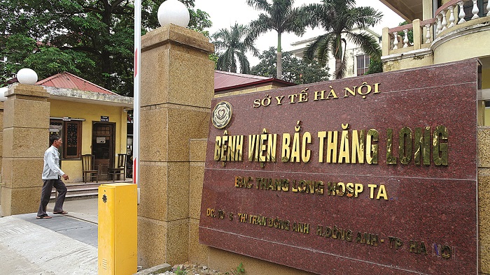 Bệnh viện Bắc Thăng Long cách sân bay Nội Bài không xa khi di chuyển bằng taxi