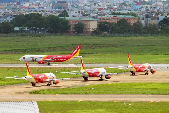 Airbus là hãng cung cấp máy bay chủ yếu cho Vietjet air