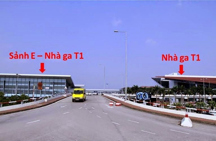 Nhà ga T1 ở sân bay Nội Bài