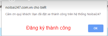 hướng dẫn đặt xe